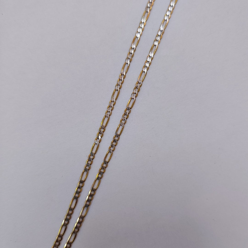 CADENA, MEDALLA RELIGIOSA ORO 10 K 4 GRMS (SEMINUEVO)
