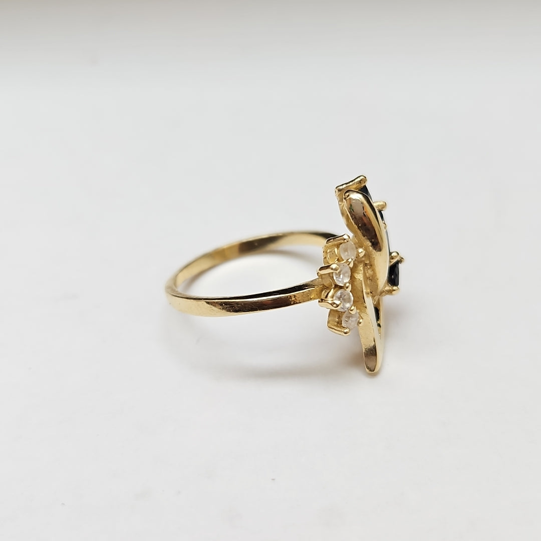 ANILLO ORO 14 K 3.3 GRMS (SEMINUEVO)