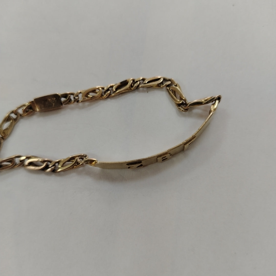 ESCLAVA ORO 10 K 8.4 GRMS (SEMINUEVO)