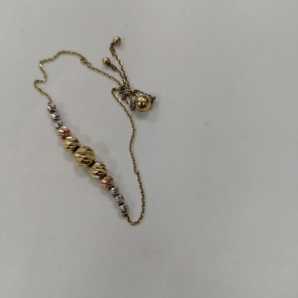 PULSERA ORO COMBINADO 14 K 2.4 GRMS (SEMINUEVO)