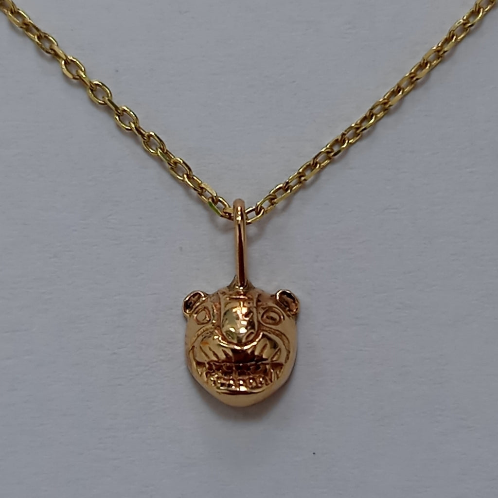 CADENA, DIJE ORO 14 K 2 GRMS (SEMINUEVO)