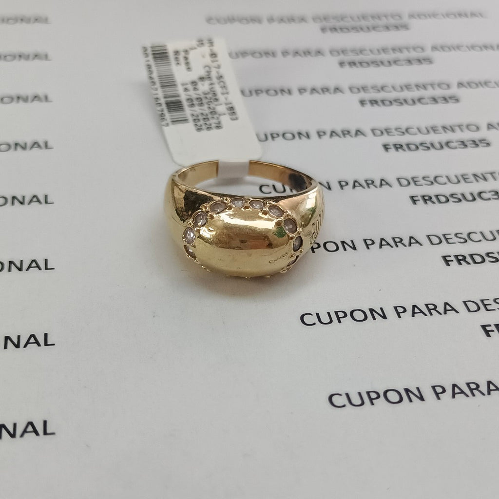 ANILLO ORO 14 K 9,40 GRMS (SEMINUEVO)