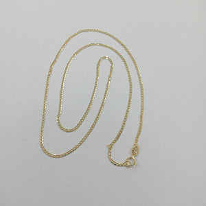 CADENAS BARBADA AMARILLA ORO 14K 2 (NUEVO)