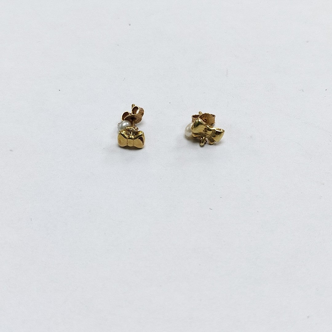 BROQUELES PAR ORO 10 K 1,40 GRMS (SEMINUEVO)