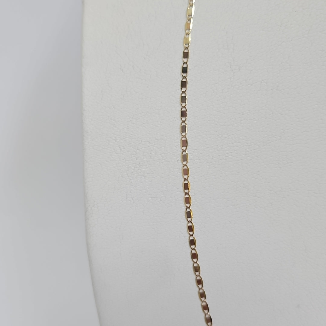CADENAS GUCHI ORO 14K 55 CM 1.9 GR (NUEVO)