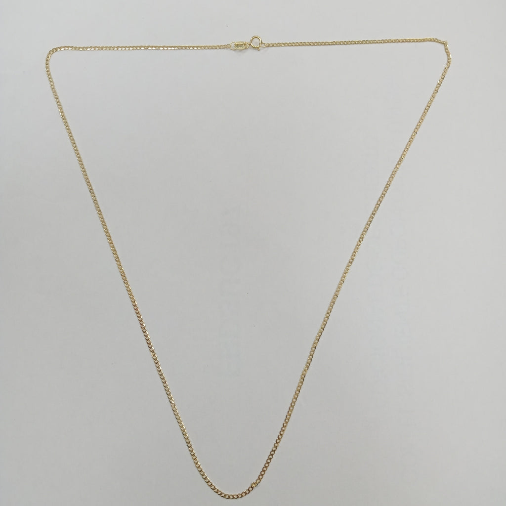 CADENAS BARBADA AMARILLA ORO 14K 2.2 (NUEVO)