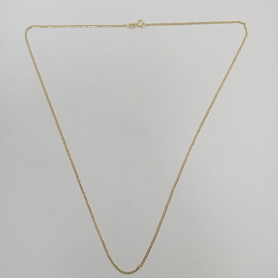 CADENAS BARBADA AMARILLA ORO 14K 2.2 (NUEVO)