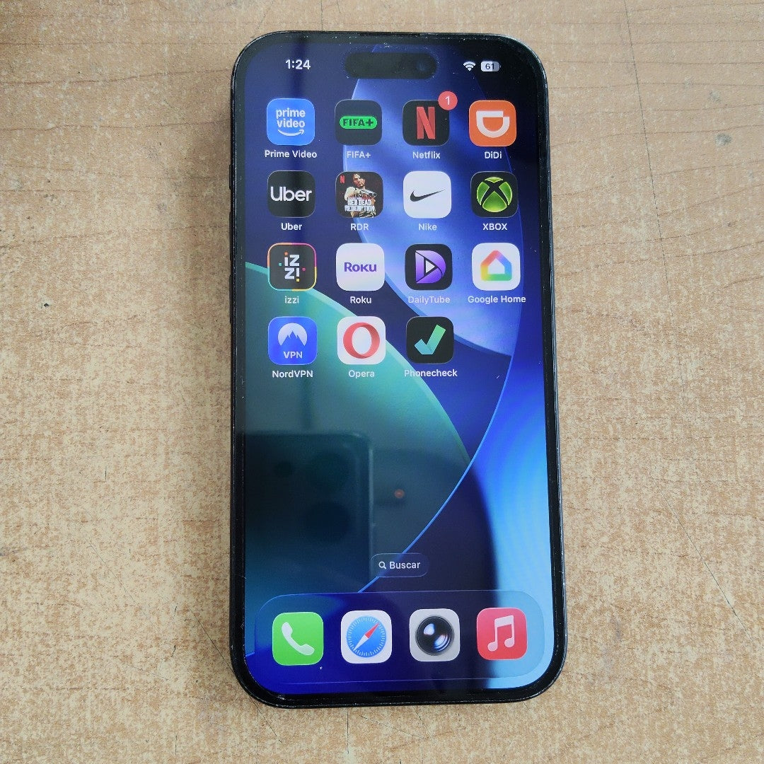 CELULAR APPLE IPHONE 15 A2846 (2023) 128 GB 6 GB RAM (SEMINUEVO)