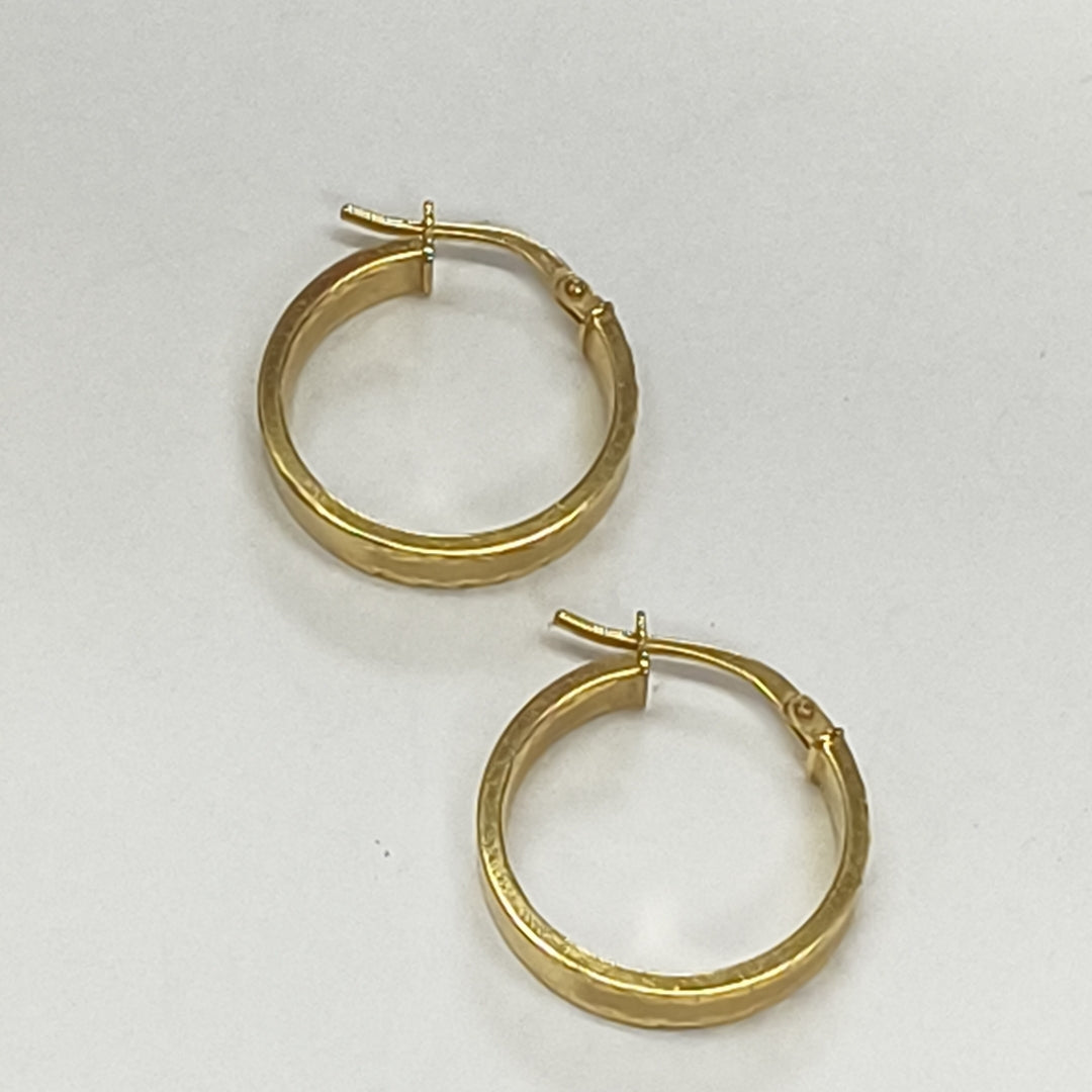 ARRACADAS PAR ORO 10 K 1,90 GRMS (SEMINUEVO)