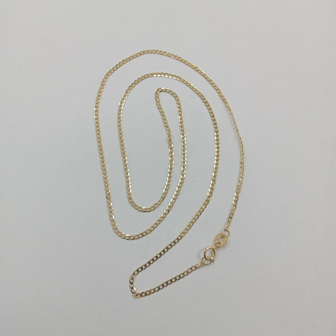 CADENAS BARBADA AMARILLA ORO 14K 1.9 (NUEVO)