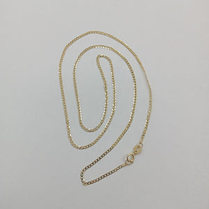 CADENAS BARBADA AMARILLA ORO 14K 1.9 (NUEVO)