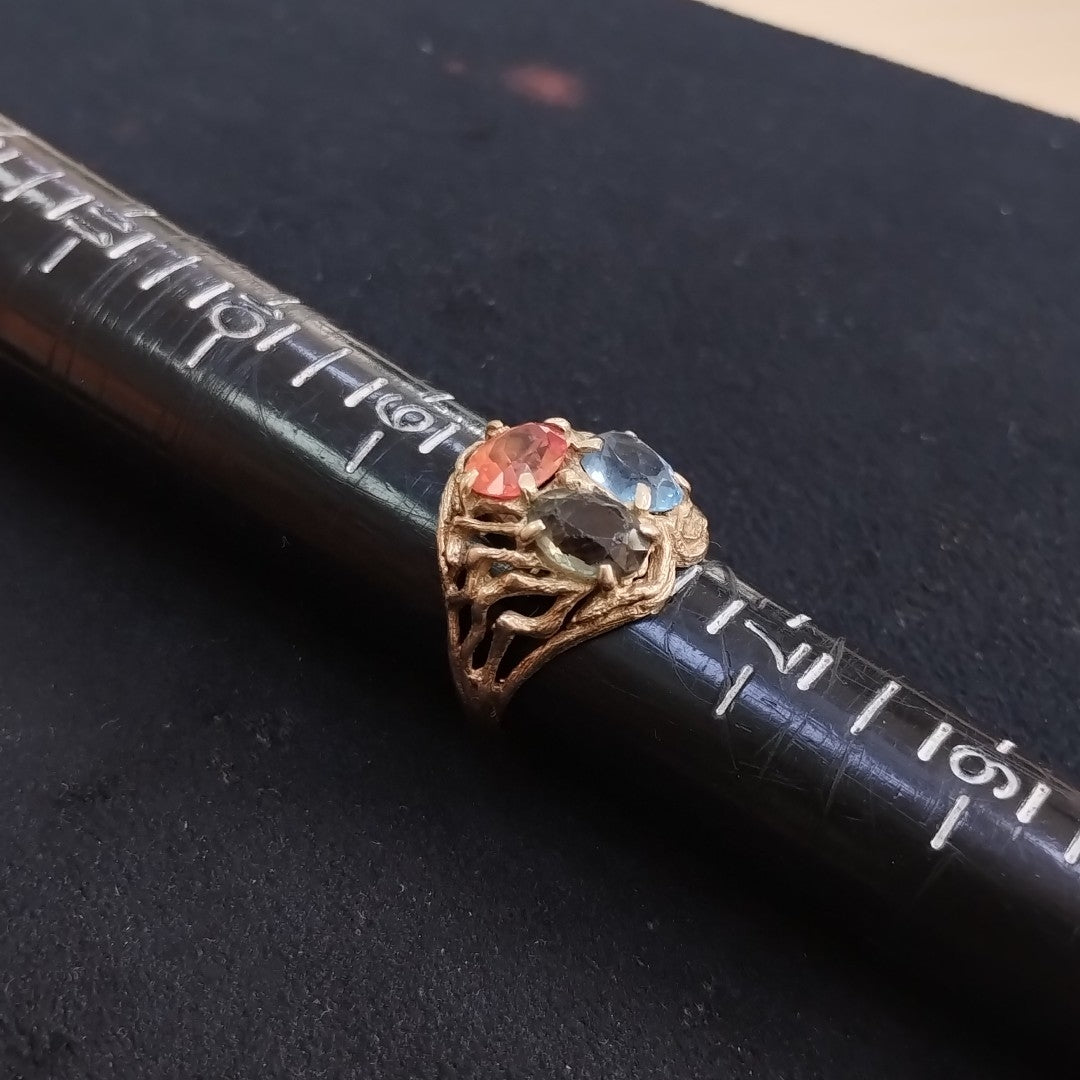 ANILLO ORO 14 K 5.3 GRMS (SEMINUEVO)