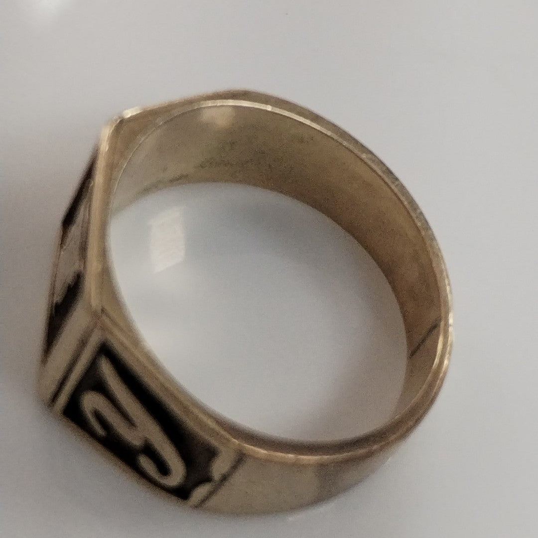 ANILLO DE GRADUACIÓN ORO 8 K 5.3 GRMS (SEMINUEVO)