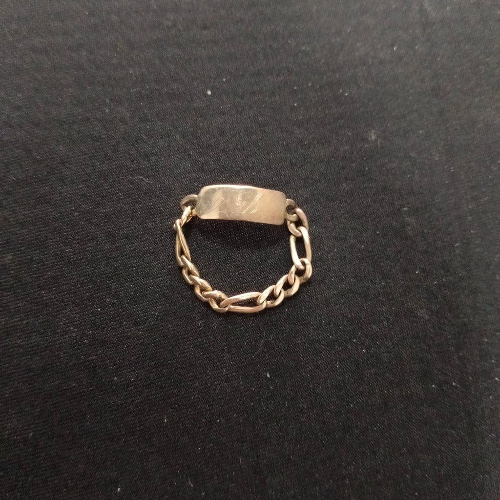 ANILLO ORO 10 K 1.8 GRMS (SEMINUEVO)