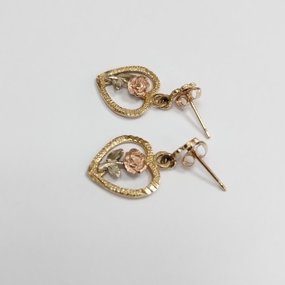 ARETES PAR ORO 10 K 2,20 GRMS (SEMINUEVO)