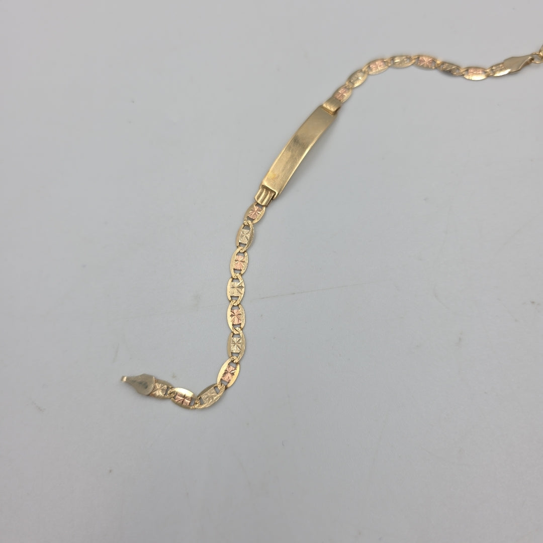 ESCLAVA ORO,ORO COMBINADO 10 K 3,50 GRMS (SEMINUEVO)