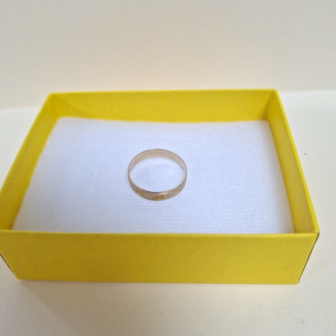 ARGOLLA ORO 10 K 0.9 GRMS (SEMINUEVO)