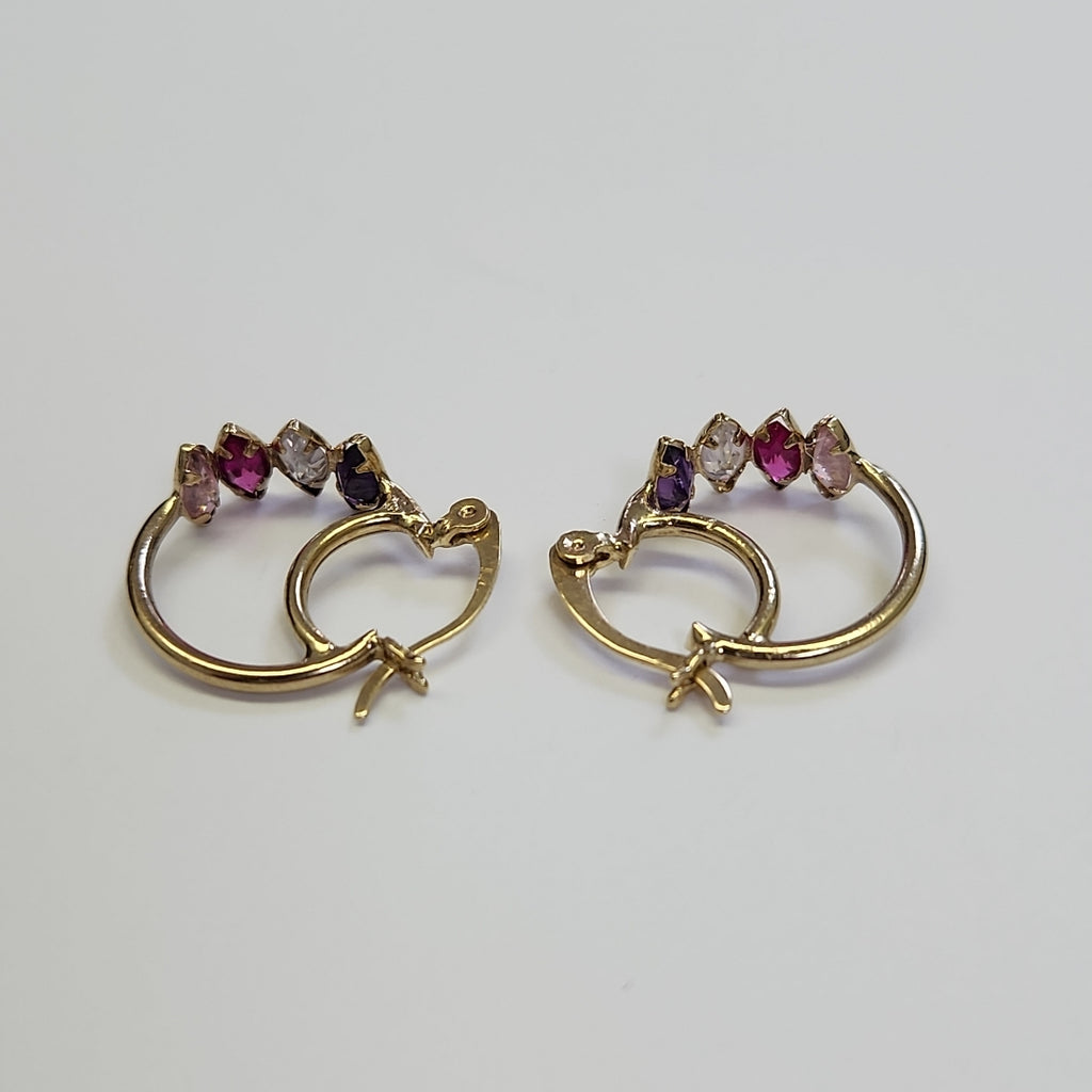 ARETES PAR ORO 10 K 2.7 GRMS (SEMINUEVO)