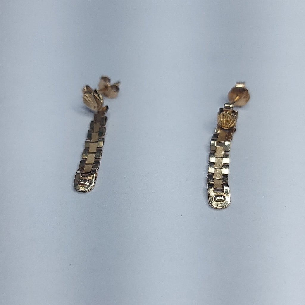ARETES PAR ORO 14 K 1,70 GRMS (SEMINUEVO)
