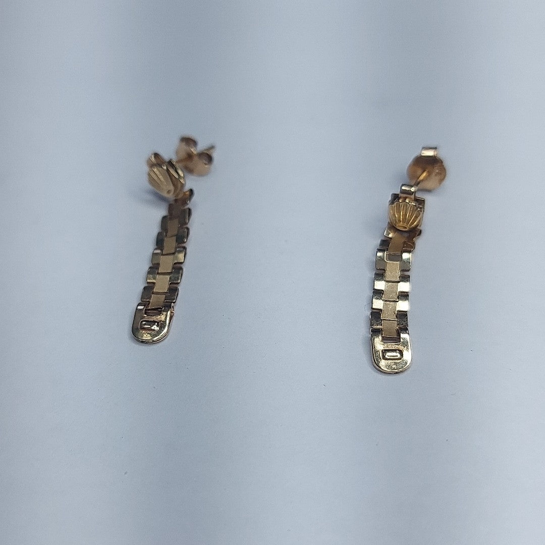 ARETES PAR ORO 14 K 1,70 GRMS (SEMINUEVO)
