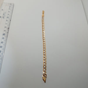 PULSERA BARBADA 14K 21 CM 5.7 GR (NUEVO)