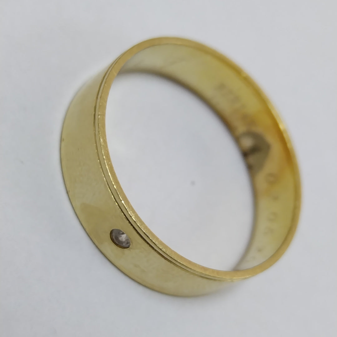 ARGOLLA ORO 10 K 3.8 GRMS (SEMINUEVO)