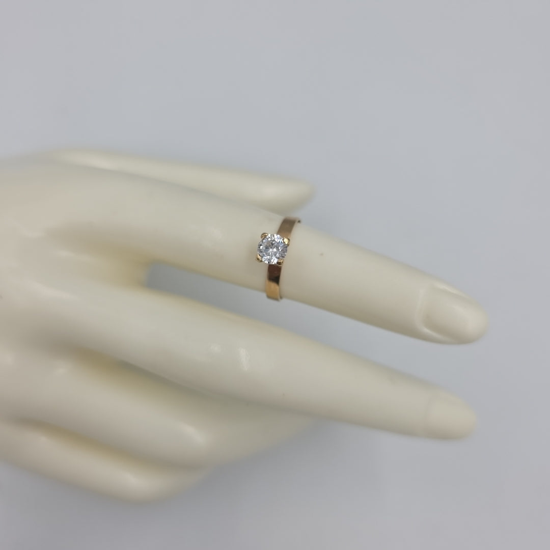 SOLITARIO ORO 14 K 1.3 GRMS (SEMINUEVO)