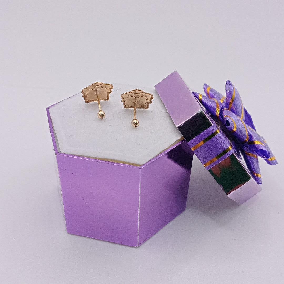 ARETES PAR ORO 10 K 0,40 GRMS (SEMINUEVO)