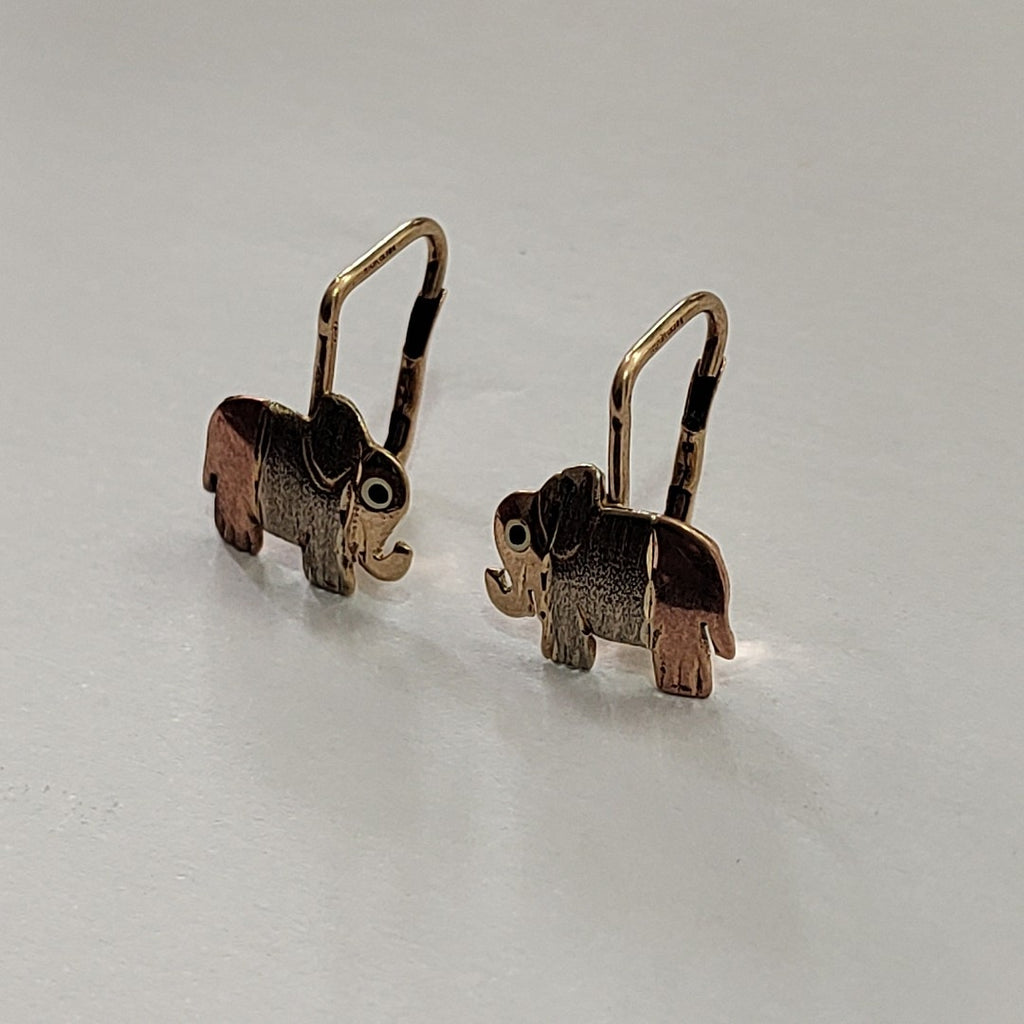 ARETES PAR ORO 14 K 1,20 GRMS (SEMINUEVO)