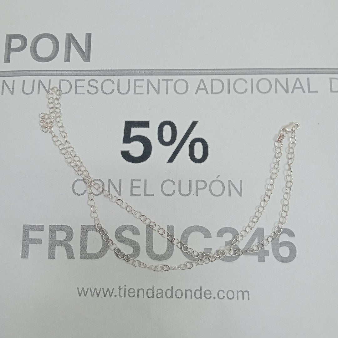 GARGANTILLA PLATA 2,70 GRMS (SEMINUEVO)