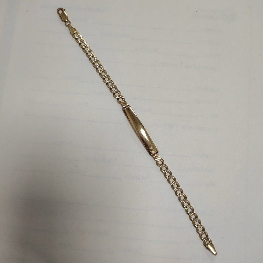 ESCLAVA ORO 14 K 10.2 GRMS (SEMINUEVO)