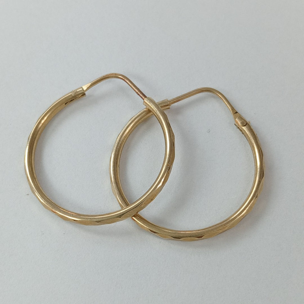 ARRACADAS PAR ORO 10 K 1.1 GRMS (SEMINUEVO)