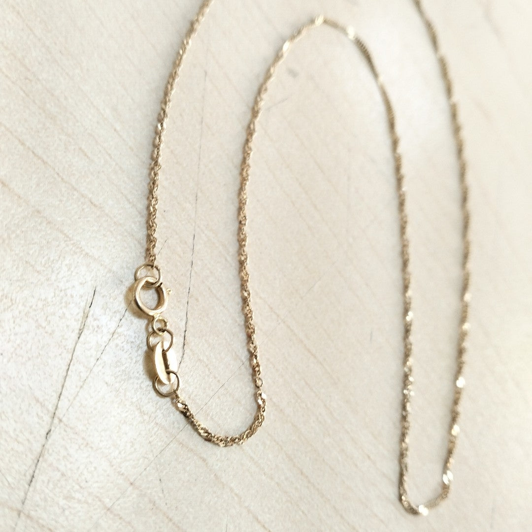 CADENA ORO 10 K 1.1 GRMS (SEMINUEVO)