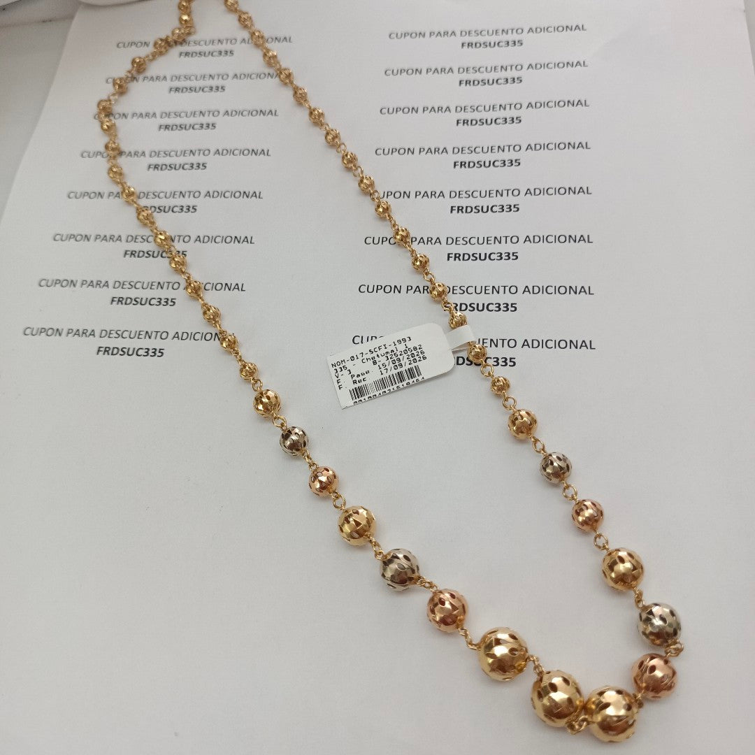 CADENA ORO 14 K 21.2 GRMS (SEMINUEVO)