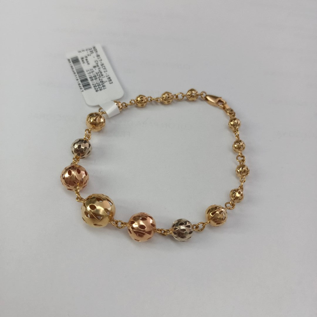 PULSERA ORO 14 K 7.4 GRMS (SEMINUEVO)