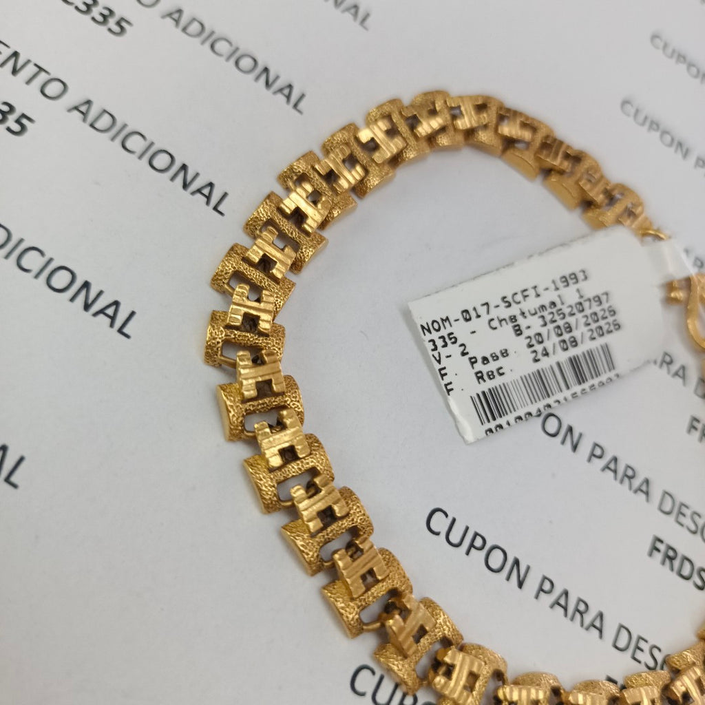 PULSERA ORO 18 K 18,60 GRMS (SEMINUEVO)