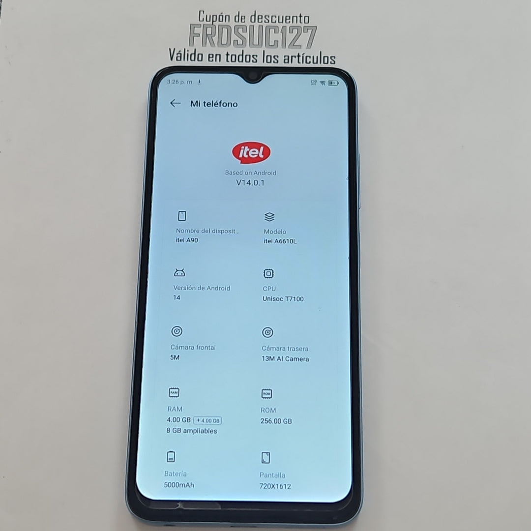 CELULAR OTRAS MARCAS OTROS MODELOS 256 GB 4 GB RAM (SEMINUEVO)