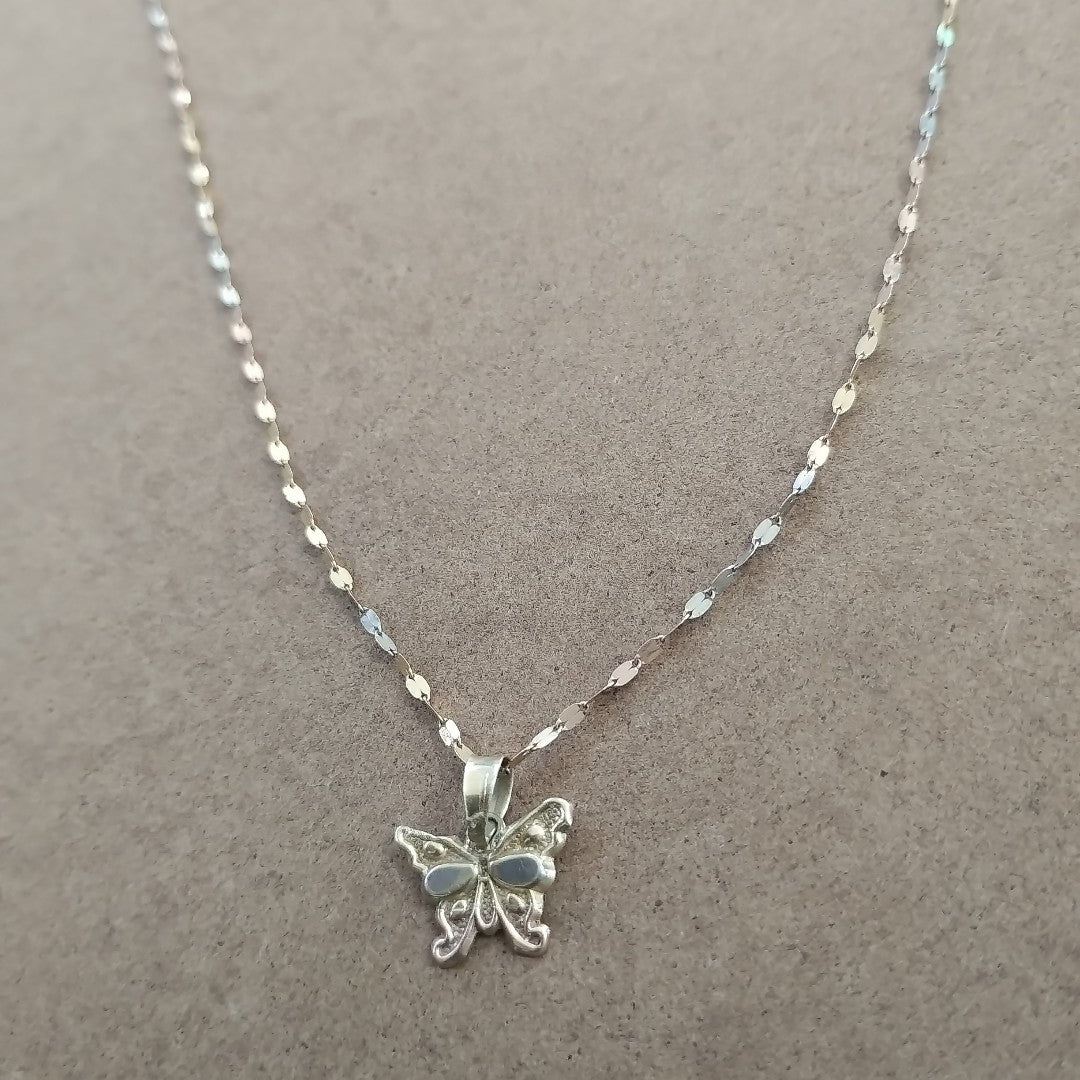 CADENA, DIJE ORO, ORO COMBINADO 10 K 1 GRMS (SEMINUEVO)