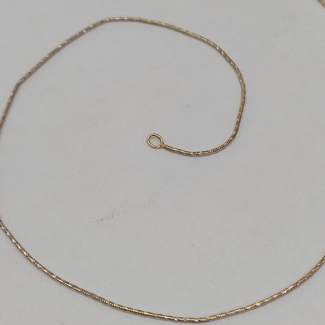 CADENA ORO 10 K 2,60 GRMS (SEMINUEVO)