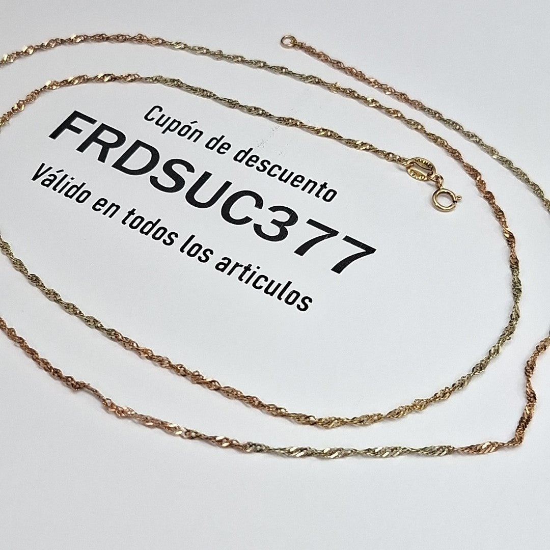 CADENA ORO 10 K 2.1 GRMS (SEMINUEVO)