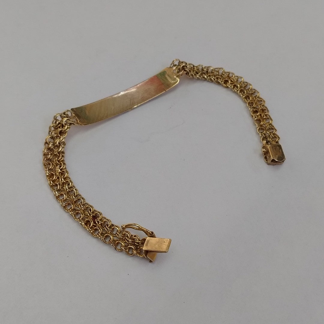 ESCLAVA ORO 10 K 7,70 GRMS (SEMINUEVO)