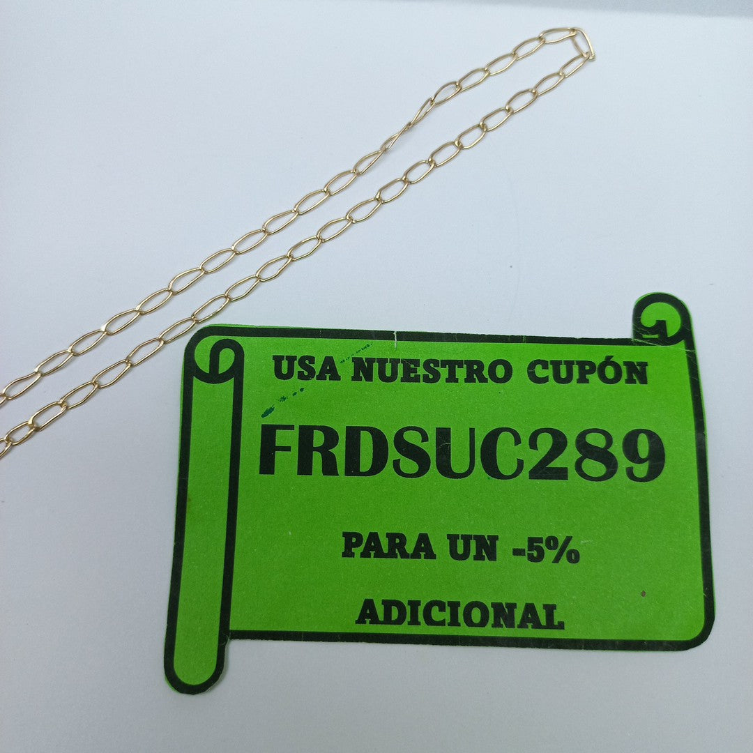 CADENA ORO 10 K 2.9 GRMS (SEMINUEVO)