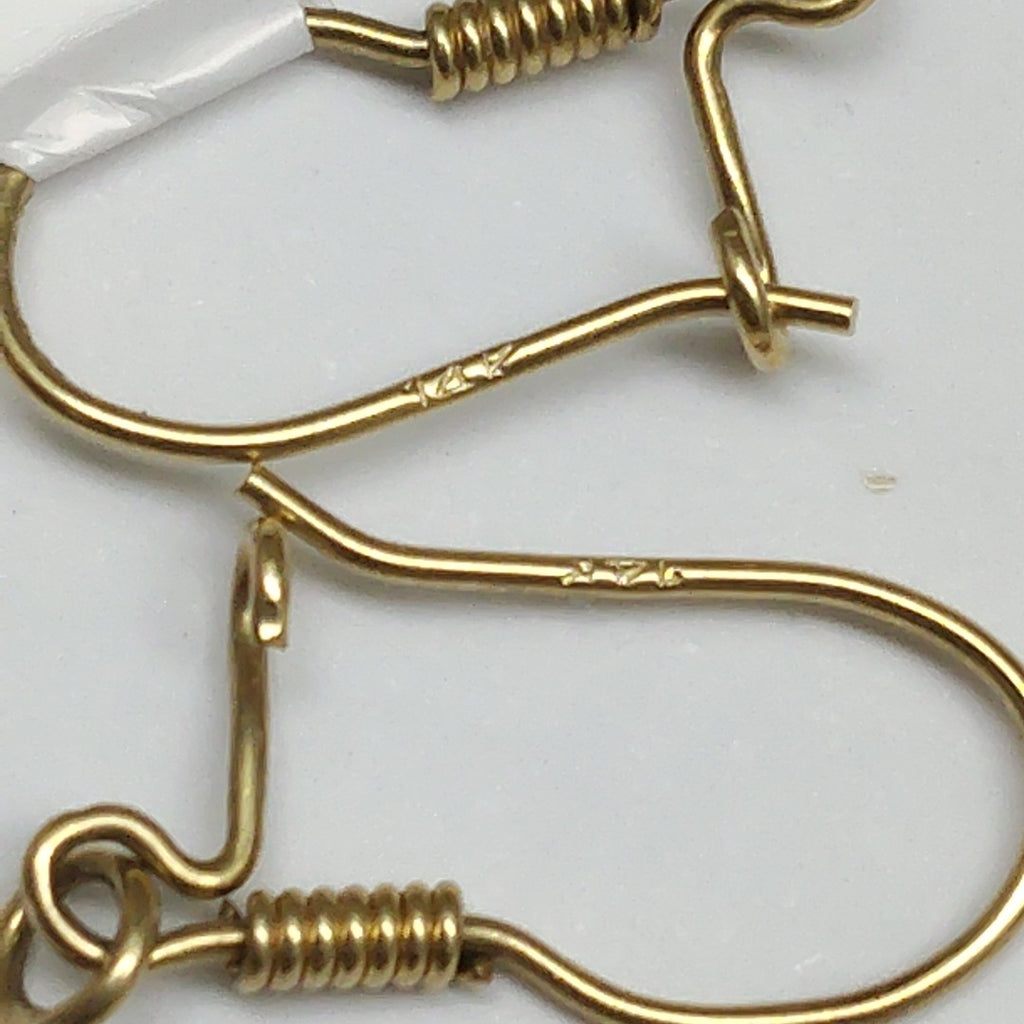 ARETES PAR ORO 14 K 1.9 GRMS (SEMINUEVO)