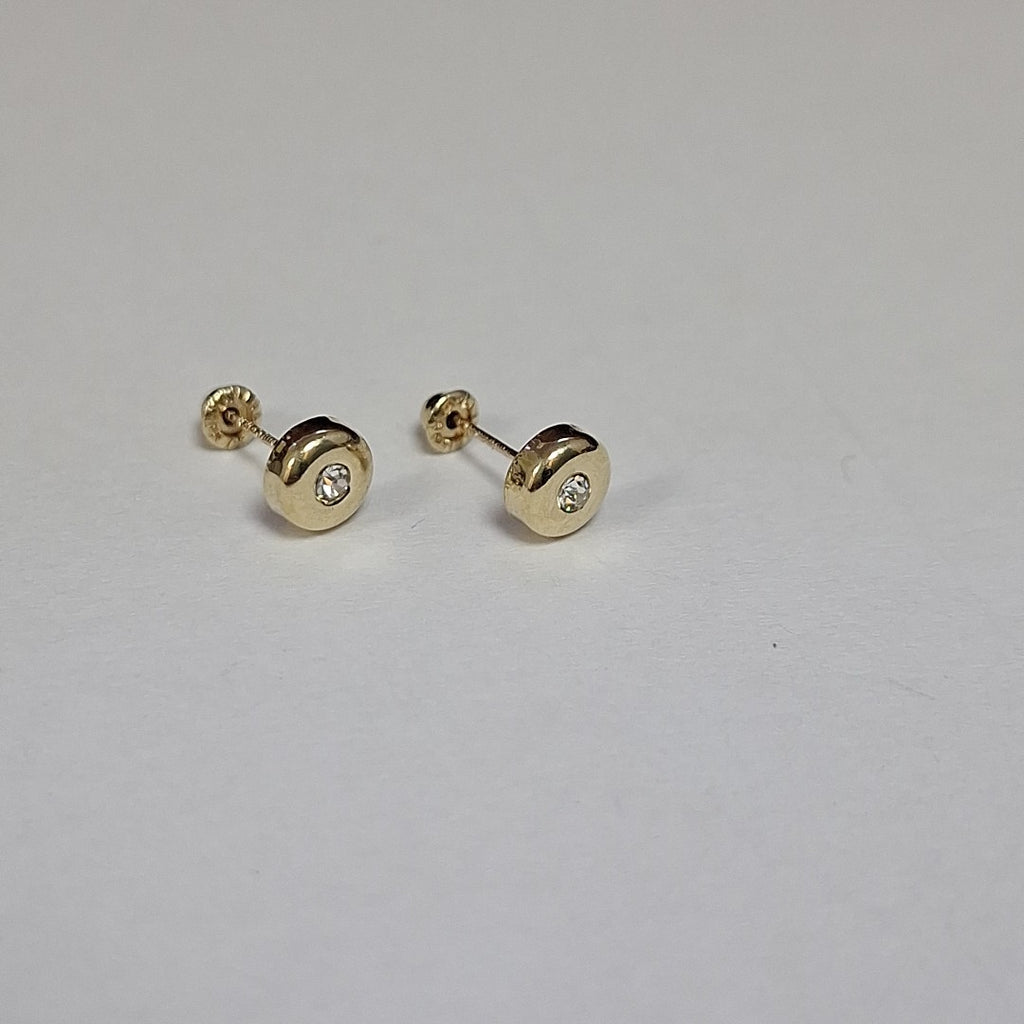 BROQUELES BROQUEL C CIRCONIA 14K 0.27 GR (NUEVO)