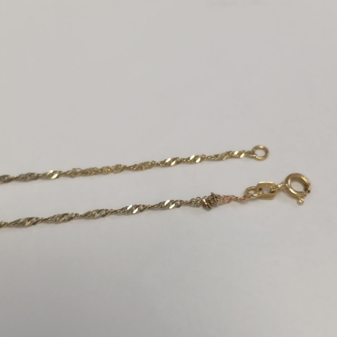 CADENA ORO 10 K 1,50 GRMS (SEMINUEVO)