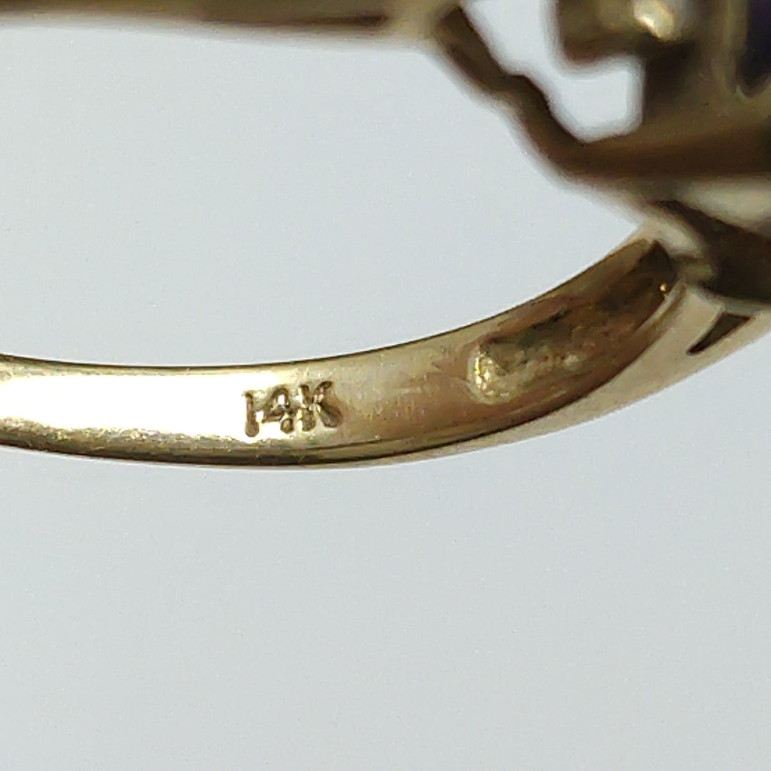 ANILLO ORO 14 K 2.2 GRMS (SEMINUEVO)