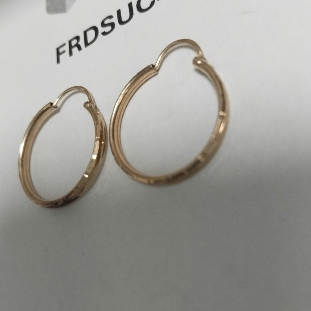 ARRACADAS PAR ORO 10 K 1,60 GRMS (SEMINUEVO)