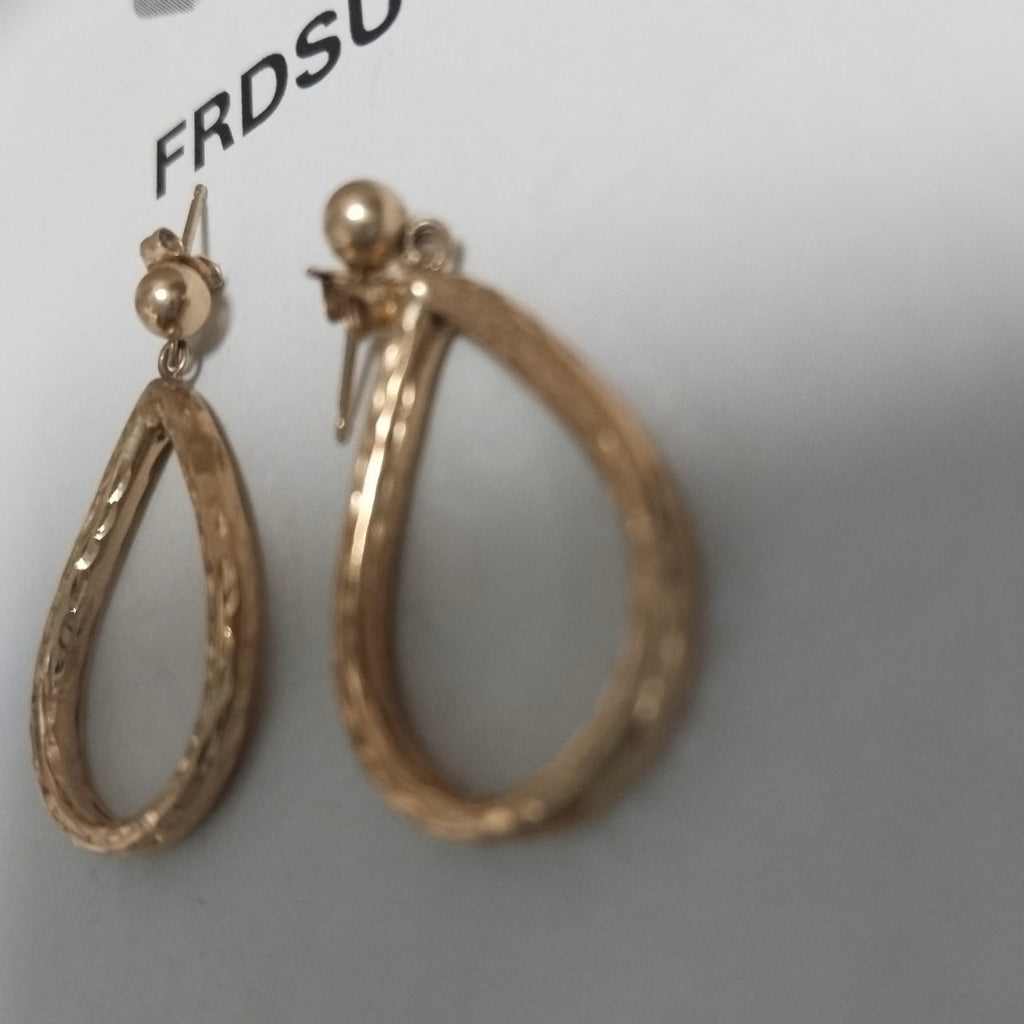 ARETES PAR ORO 14 K 1.1 GRMS (SEMINUEVO)