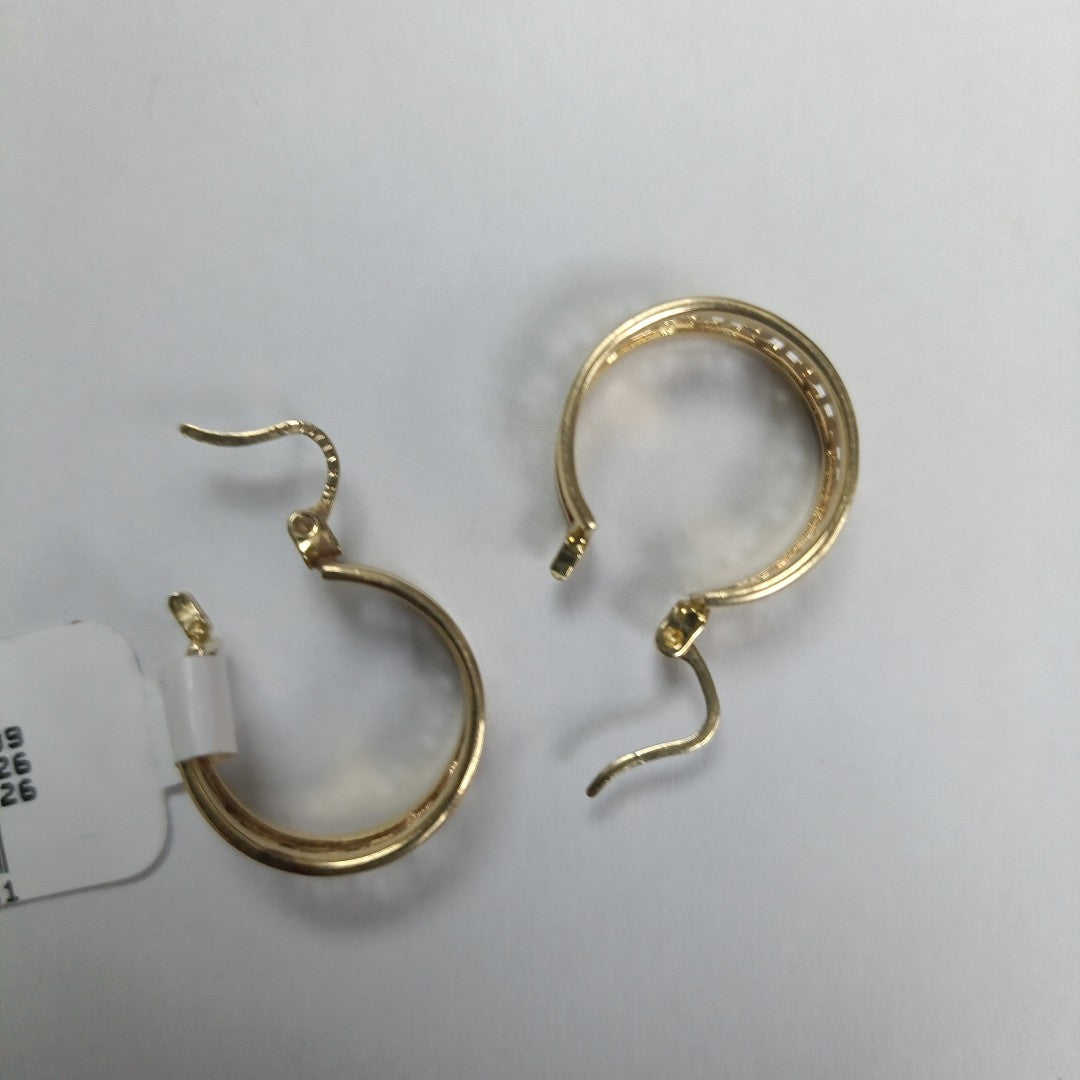 ARRACADAS PAR ORO 14 K 3.6 GRMS (SEMINUEVO)