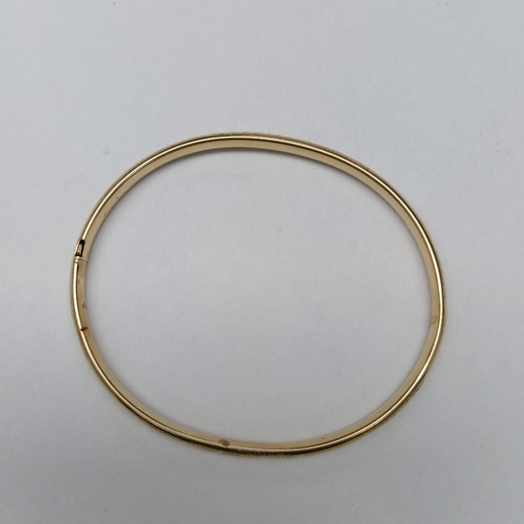 PULSERA RIGIDA ORO 14 K 5.9 GRMS (SEMINUEVO)
